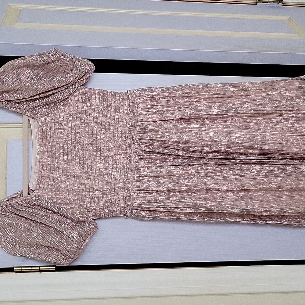 Crewcuts Shimmering Mauve Kids Dress